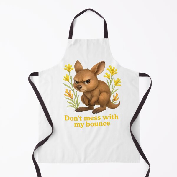 Item preview, Don't Mess with my Bounce Kangaroo | Mischief Maker | Gumleaf Gang | Waratah and Wood designed and sold by Waratah and Wood.