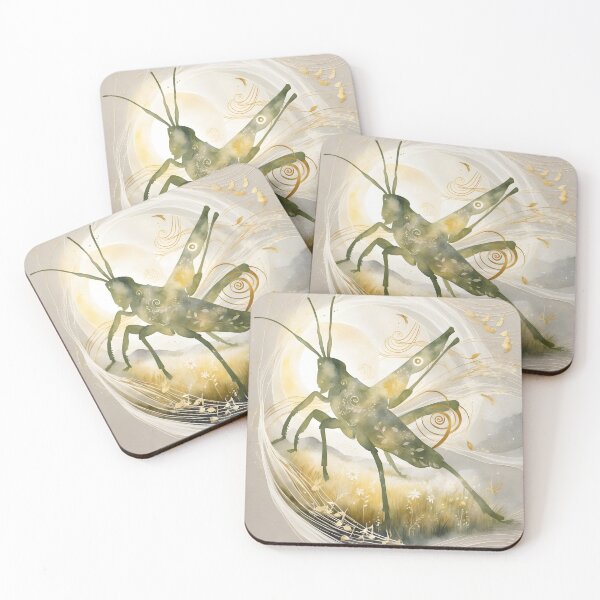 Item preview, Dreamwoven Guardian Grasshopper – Song of Kokopelli by LaLi Designs designed and sold by LaLi-Designs.