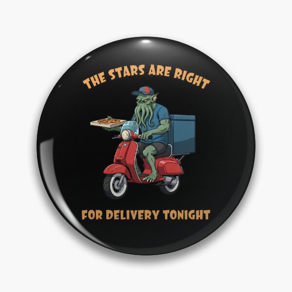Item preview, Cthulhu Pizza Delivery – Cosmic Horror Delivery Service designed and sold by SidTastic .
