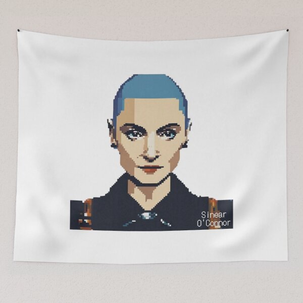 Item preview, Sinead O'Connor pixel Classic T-Shirt designed and sold by ChristineRobins.