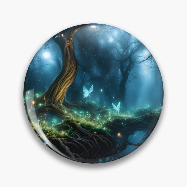 Item preview, Whispers of the Enchanted Forest designed and sold by Buttonquill.