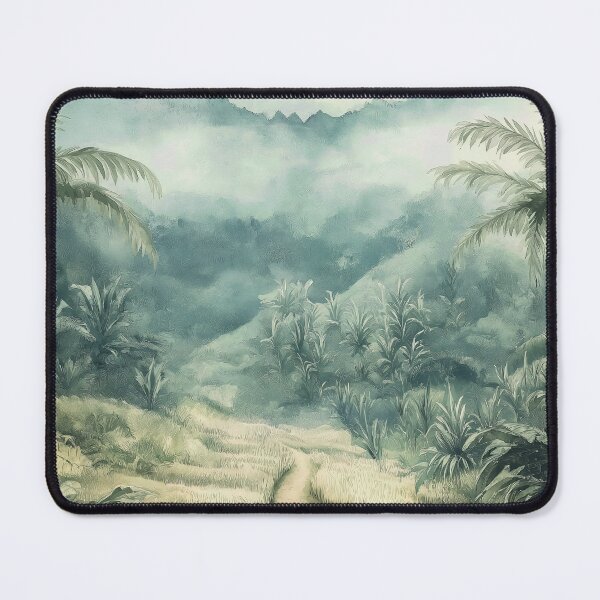 Item preview, Misty Tropical Valley Path designed and sold by Nytheris.