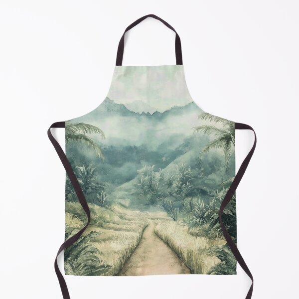 Item preview, Misty Tropical Valley Path designed and sold by Nytheris.