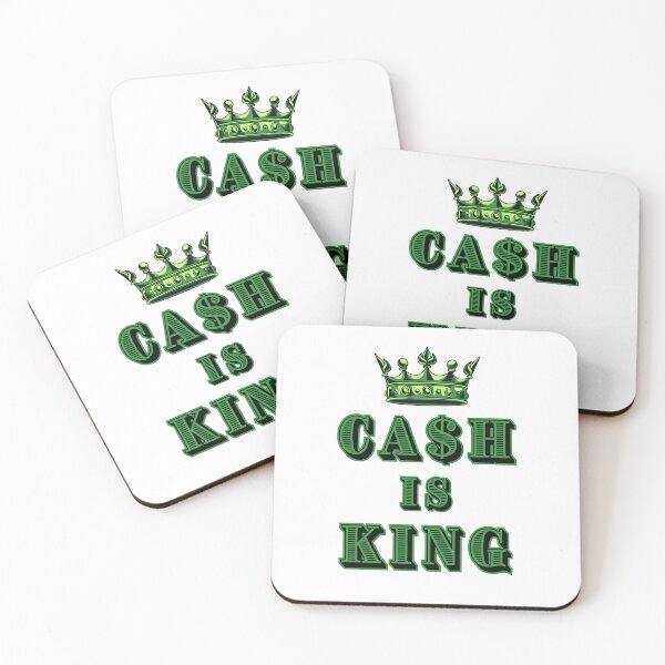 Item preview, CASH IS KING, MONEY, DOLLARS , CURRENCY, CROWN  designed and sold by AASparksDesigns.