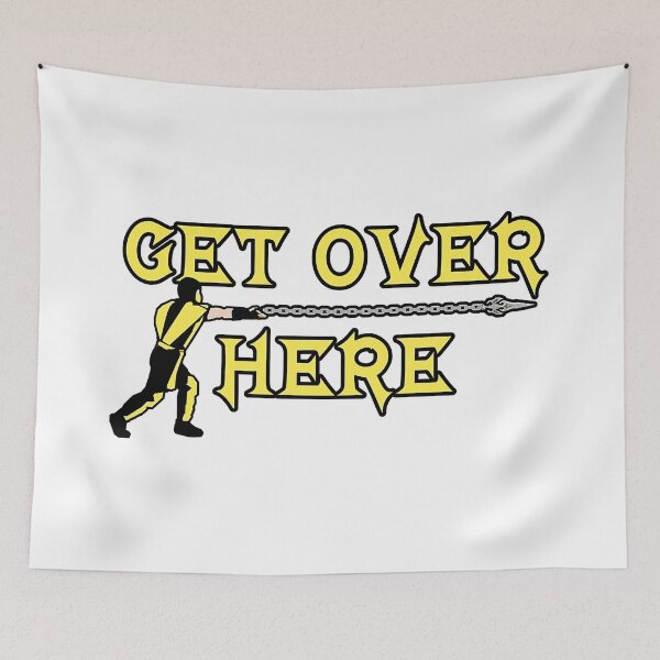 Item preview, Game Mortal Kombat - Get Over Here designed and sold by CassandraMeggin.