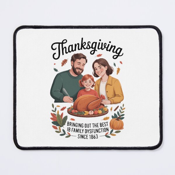 Item preview, Comfort Colors Thanksgiving Family Dysfunction Humor designed and sold by HellD3vil-Art.