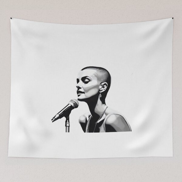 Item preview, Sinead O'Connor Portrait - Musical Icon T-Shirt Design Classic T-Shirt designed and sold by BeaceHowell.