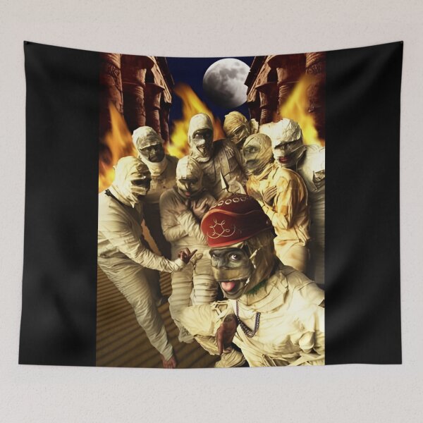 Item preview, The Mummies – Retro Horror Rock Garage Style Artwork designed and sold by donestufosaf.