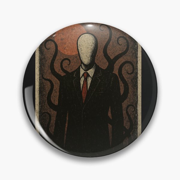 Item preview, Slender Man – Retro Horror Halloween Design designed and sold by BlackStarShop77.