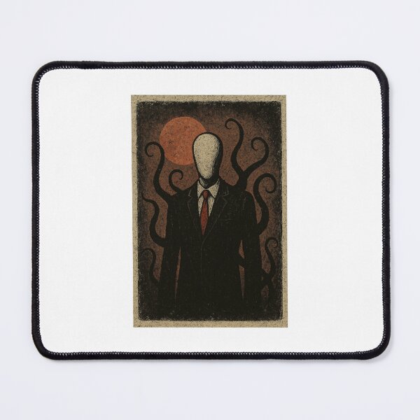 Item preview, Slender Man – Retro Horror Halloween Design designed and sold by BlackStarShop77.