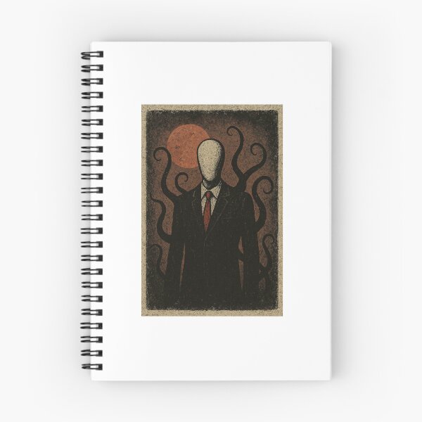 Item preview, Slender Man – Retro Horror Halloween Design designed and sold by BlackStarShop77.