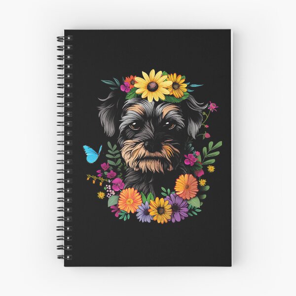 Item preview, Funny Schnoodle Floral Colorful Mom Dad Kids designed and sold by rafaeltto.