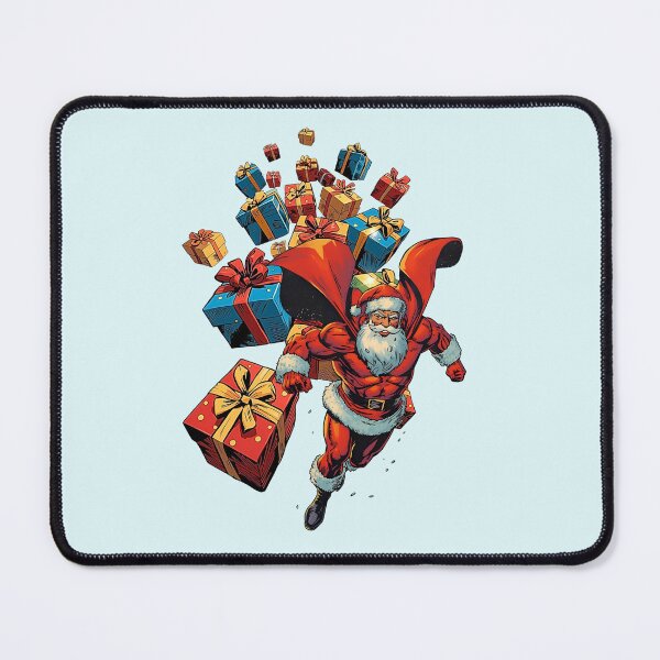 Item preview, Flying Super Santa – Epic Superhero Christmas Gift Delivery designed and sold by Ivy-Triggs.