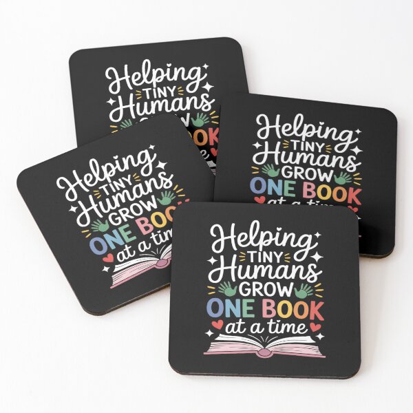 Item preview, Helping Tiny Humans School Librarian School Library Worker designed and sold by petrichorsworld.