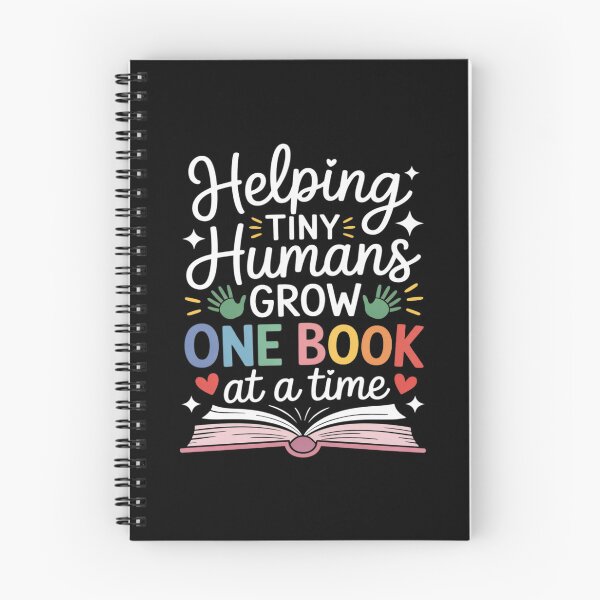 Item preview, Helping Tiny Humans School Librarian School Library Worker designed and sold by petrichorsworld.