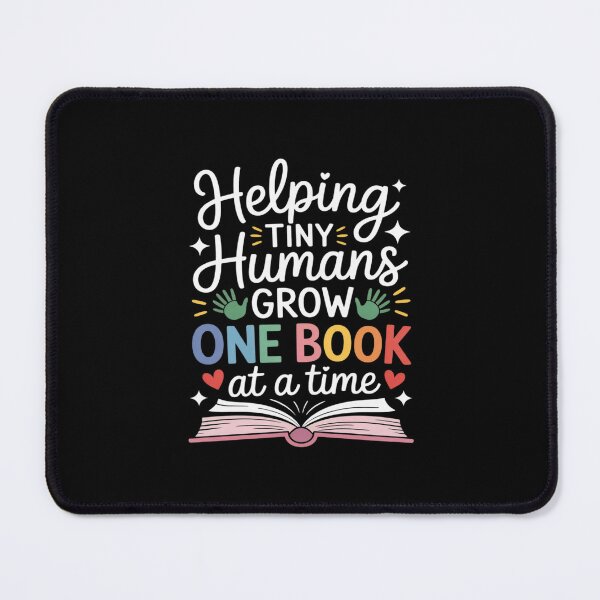 Item preview, Helping Tiny Humans School Librarian School Library Worker designed and sold by petrichorsworld.
