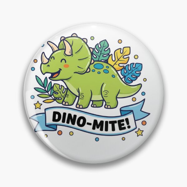 Item preview, Happy Green Dinosaur with Tropical Leaves.  designed and sold by ZyVoAli.