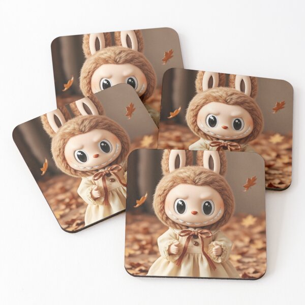 Item preview, Autumn Princess Labubu – Vintage Forest Fairy Vibes designed and sold by EmeraldeaDesign.