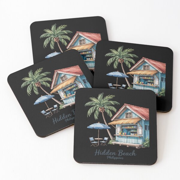 Item preview, Hidden Beach Tiki Bar designed and sold by petrichorsworld.