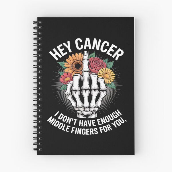 Item preview, Hey cancer I Don't Have Enough Middle Fingers for you designed and sold by petrichorsworld.