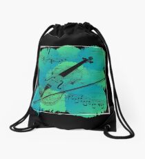 Violin Drawstring Bag