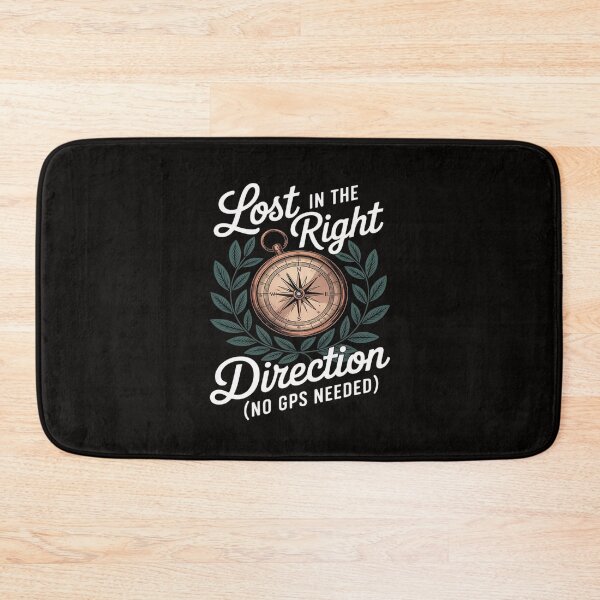 Item preview, Hiking Lost Direction Funny Camping Outdoors designed and sold by petrichorsworld.
