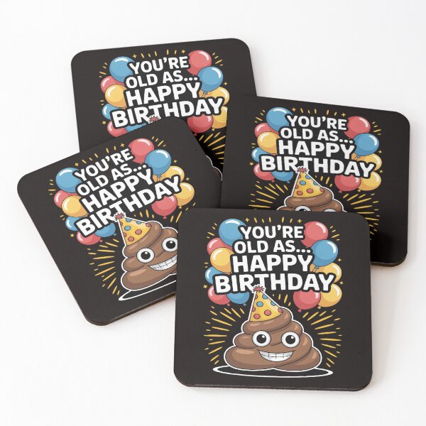 Item preview, Hilarious Birthday Poop Waste Stool Sink Or Float Toilet designed and sold by petrichorsworld.
