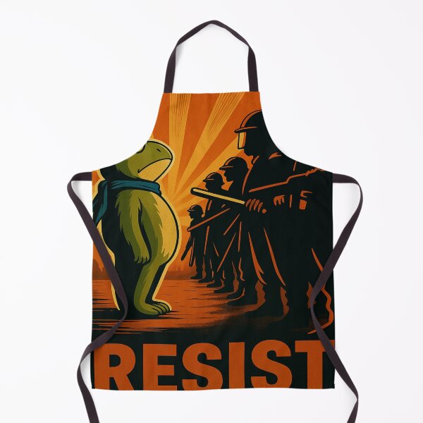 Item preview, Frogs Resist - Portland Frog Protest designed and sold by tonithoma.