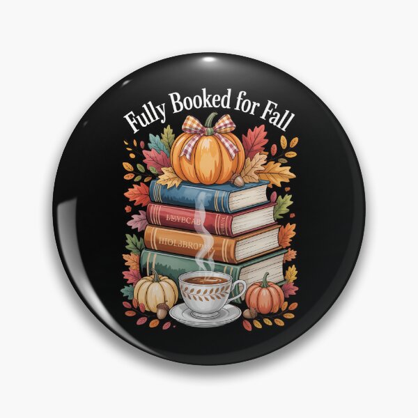 Item preview, Cozy Autumn Books Fully Booked for Fall Books Pumpkin designed and sold by HellD3vil-Art.