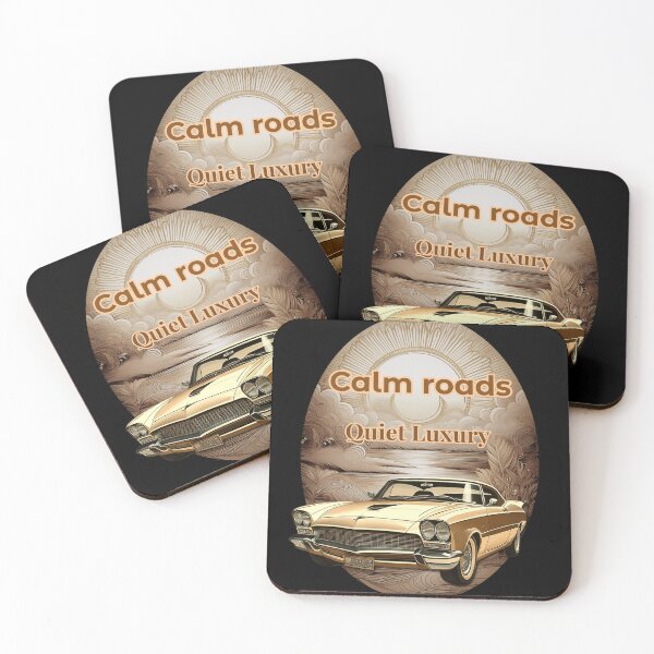 Item preview, Calm Roads -Quiet Luxury vintage ando Sunset art designed and sold by Digidelico.