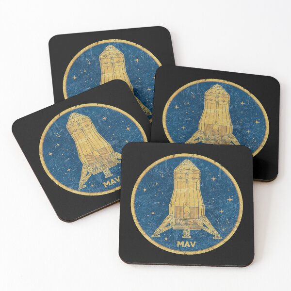 Item preview, MAV: The Martian (Mars Ascent Vehicle) Badge designed and sold by BGALAXY.