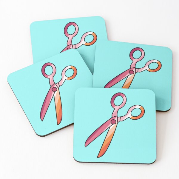 Item preview, Funny Lesbian Flag Scissors Design designed and sold by Sapphic-Charm.