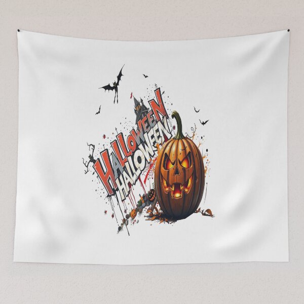 Item preview, halloween pumpkin graffiti art   designed and sold by atomsama.