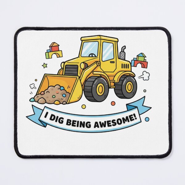 Item preview, Little Builder, Big Awesome. Construction Fun. designed and sold by ZyVoAli.