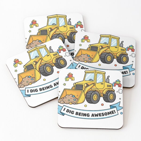 Item preview, Little Builder, Big Awesome. Construction Fun. designed and sold by ZyVoAli.