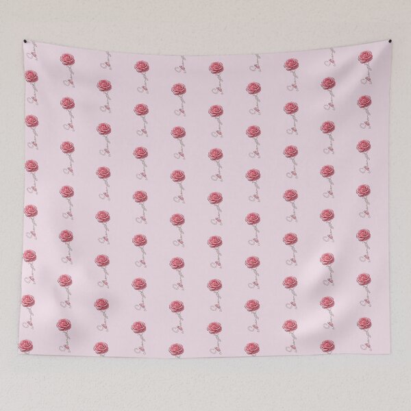 Item preview, Breast Cancer Awareness Support Strength Pink Rose designed and sold by Cute & Sassy Custom Gifting Boutiques.