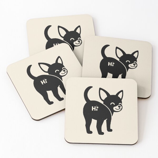 Item preview, Chihuahua Butt Hi designed and sold by dudelinart.