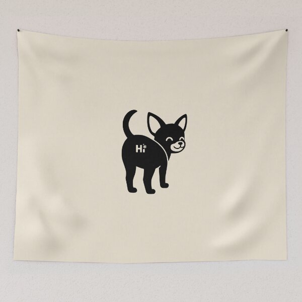 Item preview, Chihuahua Butt Hi designed and sold by dudelinart.