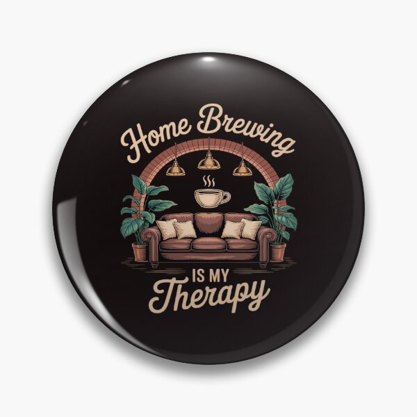 Item preview, Home Brewing is My Therapy Home Coffee Brewing designed and sold by KingsLife1994.