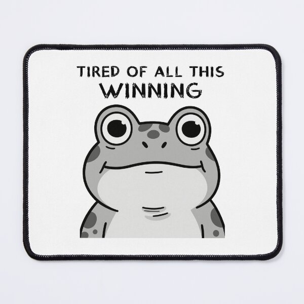 Item preview, Tired of all this winning designed and sold by Skelbunny.