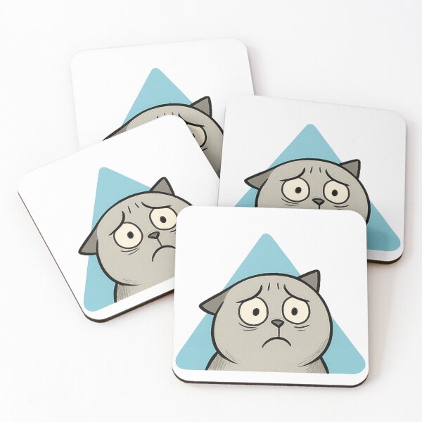 Item preview, Anxious Cat designed and sold by Anondisegno.