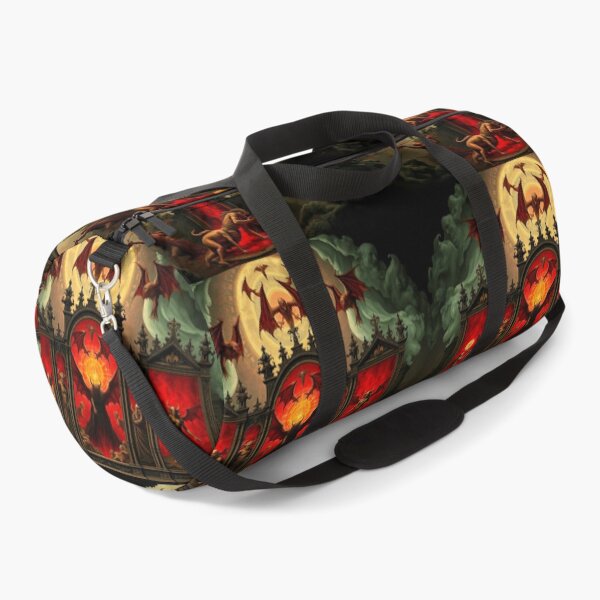 Item preview, Depiction of the layers of Hell fantastical artwork designed and sold by Vintage Designs +.