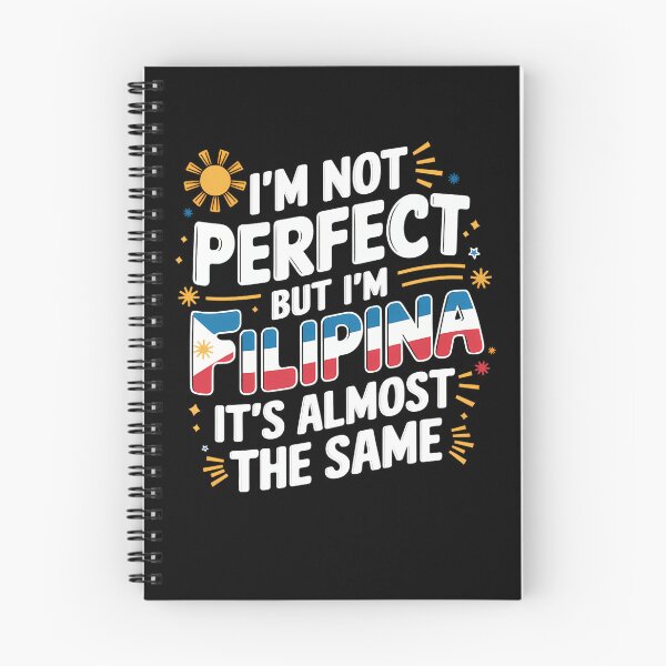 Artikelvorschau, Ich bin nicht perfekt, aber ich bin Filipina Pinay Pride Philippine Flag entworfen und verkauft von brynatshop.