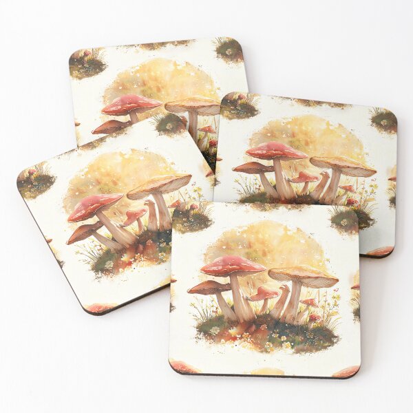 Item preview, Golden Hour Fungi designed and sold by ONYX Pixee.
