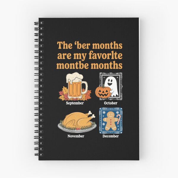 Item preview, BER Months are My Favorite Months Seasonal Vibes Apparel designed and sold by Moon-Ape.