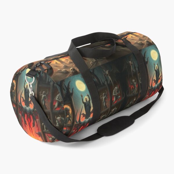 Item preview, Depiction of the layers of Hell fantastical artwork designed and sold by Vintage Designs +.