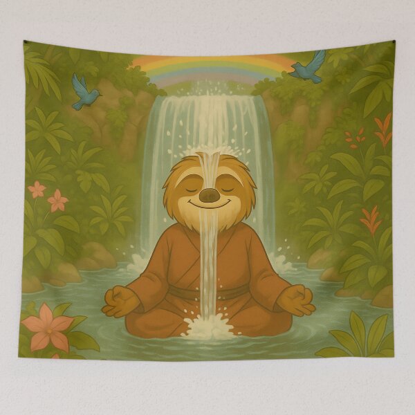 Item preview, Waterfall Baptism: Musings of a Zen Master Monster Hunter  designed and sold by Ganzabara.
