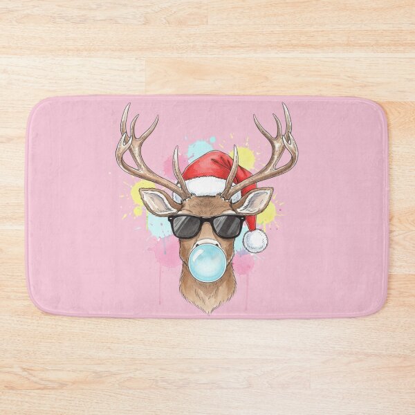 Item preview, Santa Deer with Sunglasses designed and sold by 0606PM.