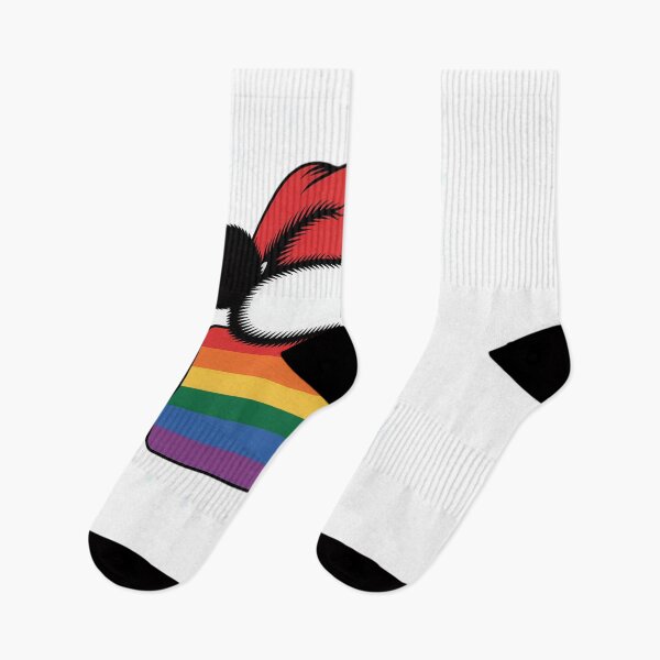Item preview, Pride Flag With Santa Hat Bisexual LGBT Christmas Gay designed and sold by VladoZork.