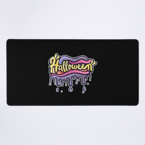 Item preview, Colorful  blue Spooky Halloween Spooky Season Vibes ver 5c Cute Ghost, Witch & Pumpkin Design – Funny Vintage Halloween Art for Fall Fans | Skull, pumpkin & Witchcraft in october 31 designed and sold by mndesignworx.